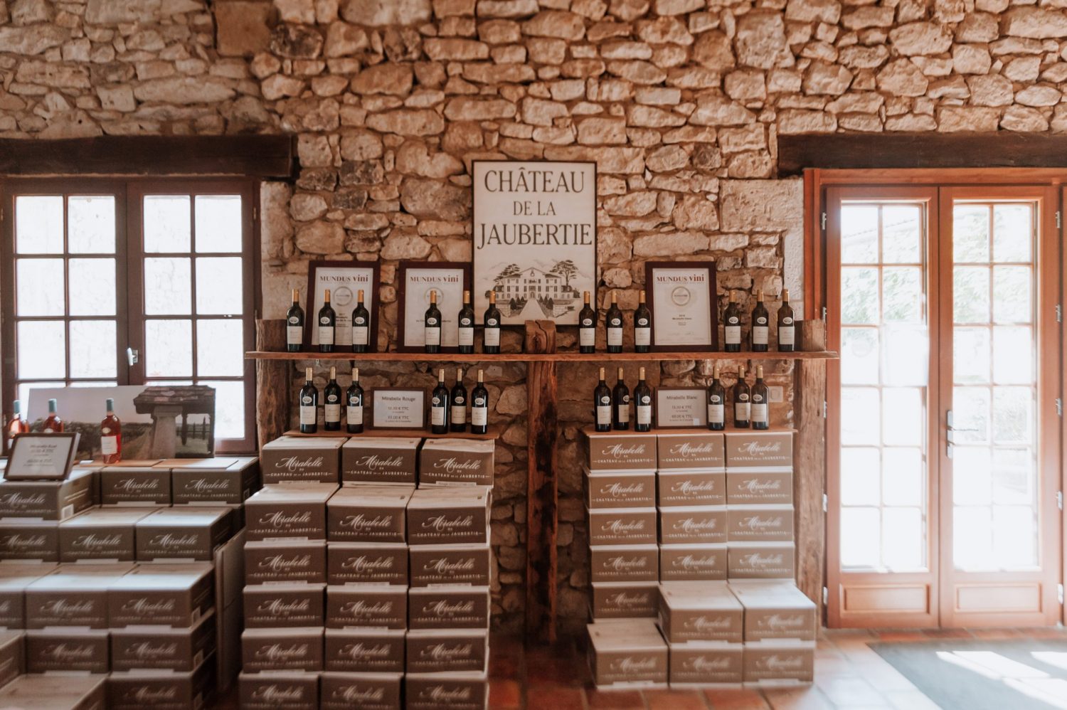 Press and rewards - Chateau de la Jaubertie